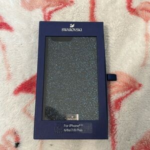 Blue Swarovski iPhone case